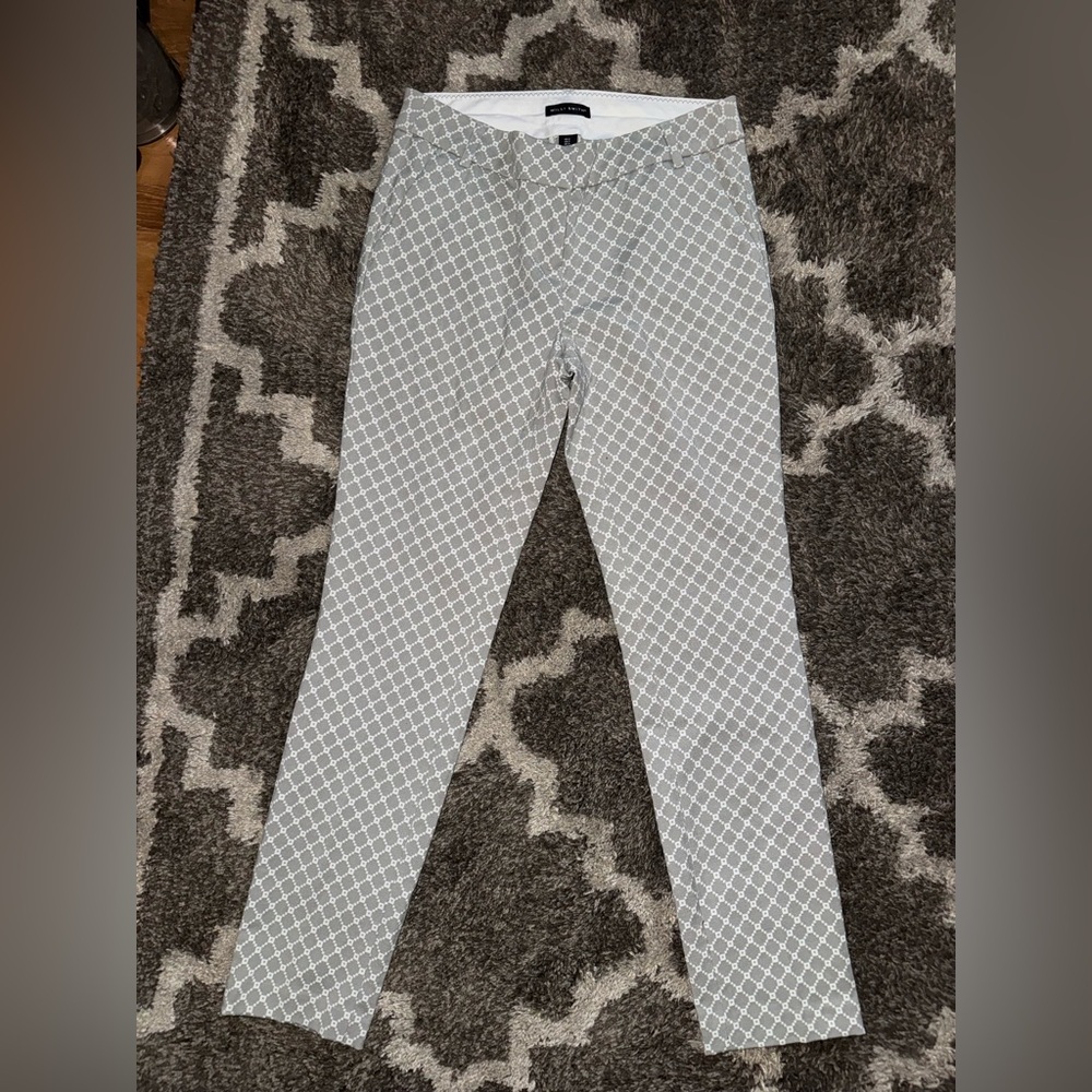 Will Smith Gray Patterned Pants - image 7